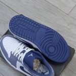 Giày Nike Air Jordan 1 Low Ashen Slate Real