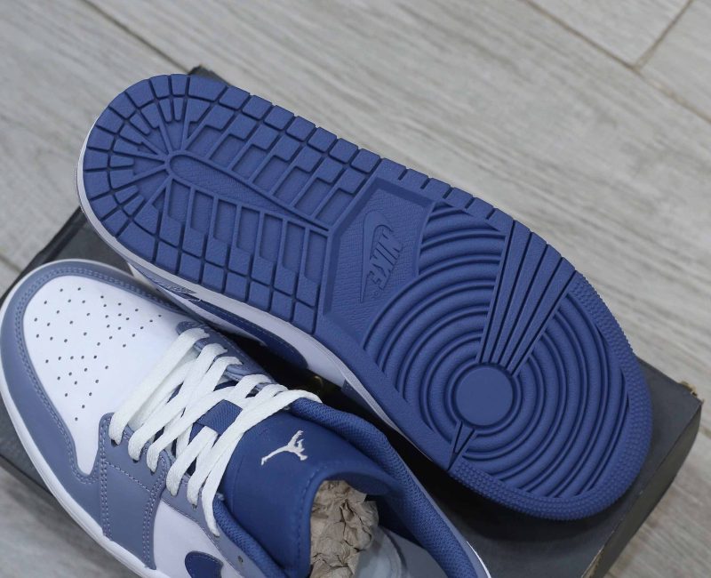 Giày Nike Air Jordan 1 Low Ashen Slate Real
