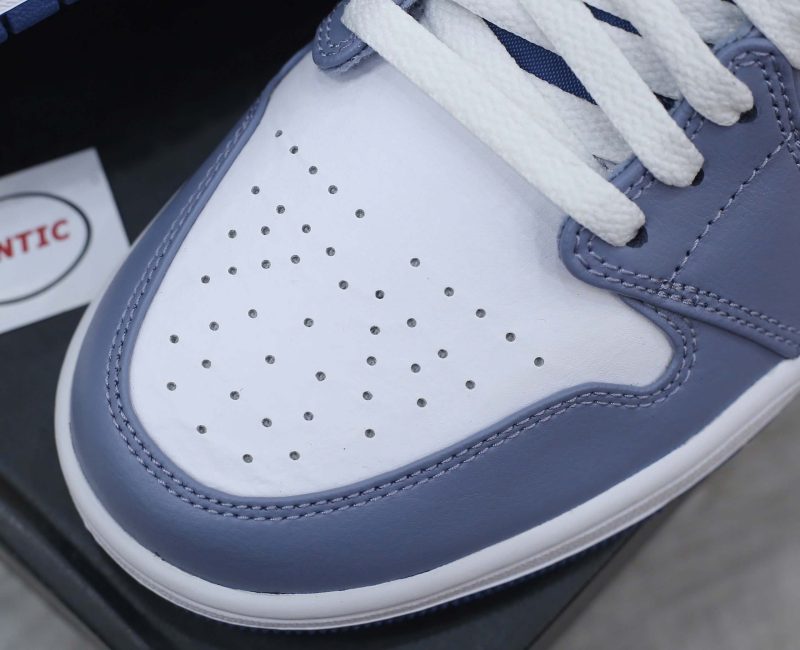 Giày Nike Air Jordan 1 Low Ashen Slate Real