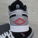 Giày Nike Air Jordan 1 Low SE White Fire Red Black Matte Silver Real