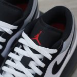 Giày Nike Air Jordan 1 Low SE White Fire Red Black Matte Silver Real