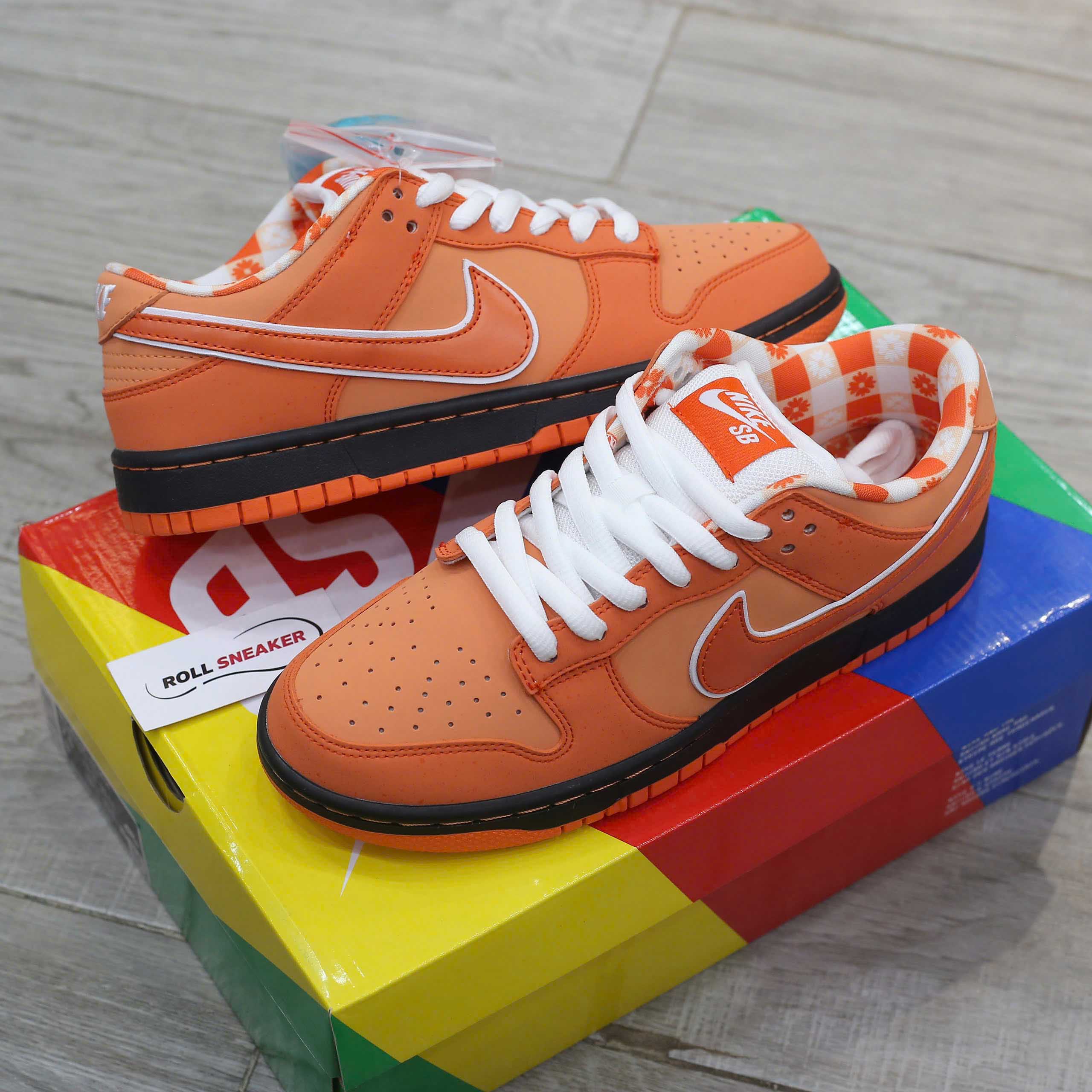 Giày Nike SB Dunk Low Concepts Orange Lobster Best Quality