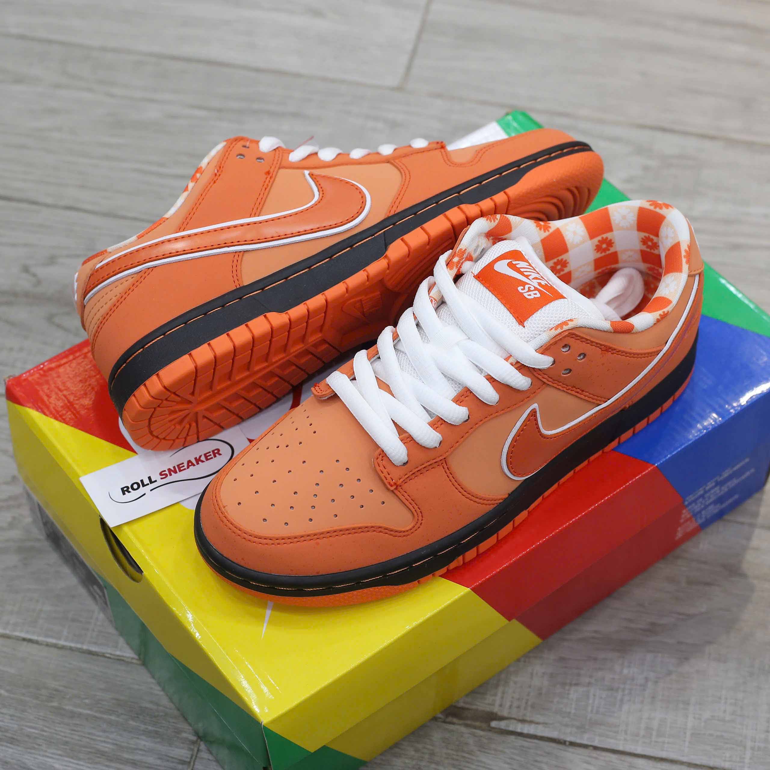 Giày Nike SB Dunk Low Concepts Orange Lobster Best Quality