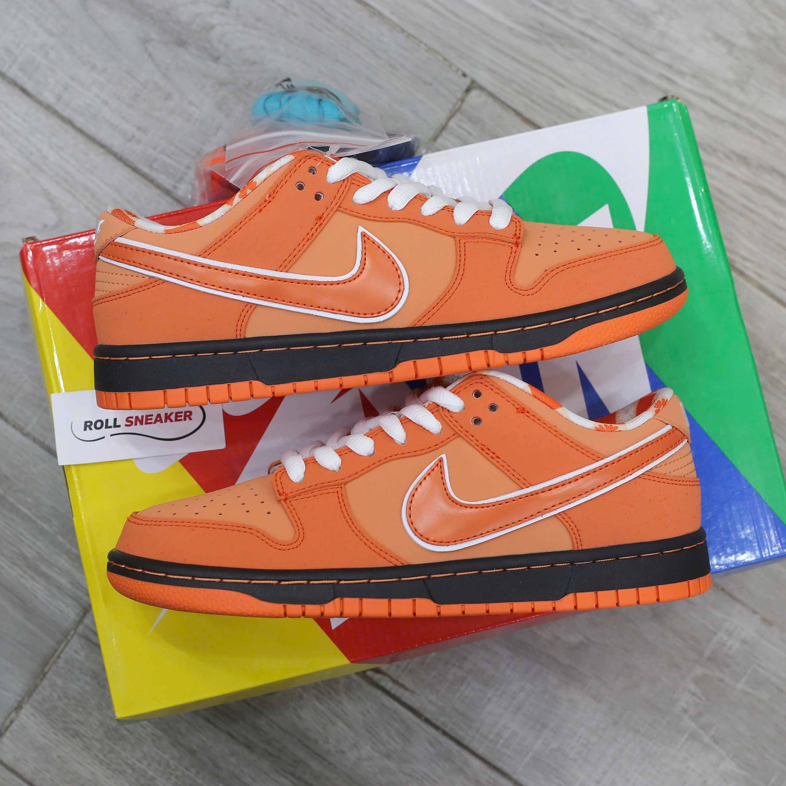 Giày Nike SB Dunk Low Concepts Orange Lobster Best Quality