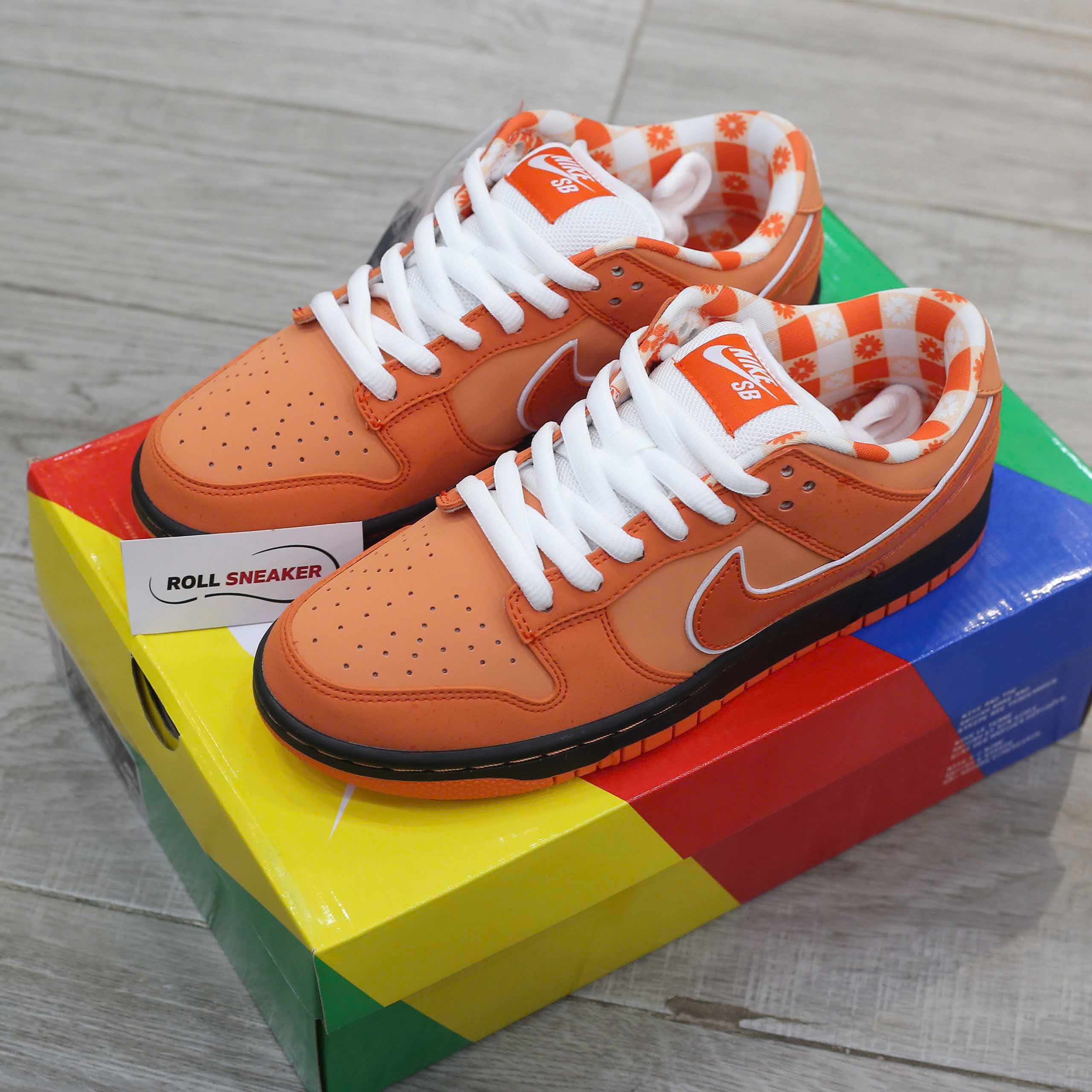 Giày Nike SB Dunk Low Concepts Orange Lobster Best Quality