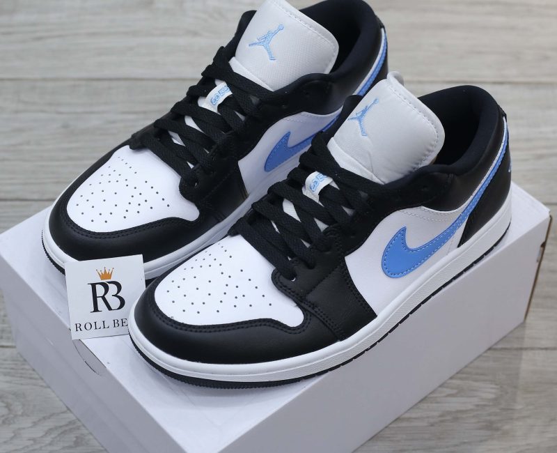 Giày Nike Wmns Air Jordan 1 Low ‘Black University Blue’ Best Quality
