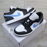 Giày Nike Wmns Air Jordan 1 Low ‘Black University Blue’ Best Quality