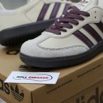 Giày Adidas Samba OG ‘Wonder White Maroon’ Chuẩn 95% Auth