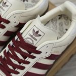 Giày Adidas Samba OG ‘Wonder White Maroon’ Chuẩn 99% Auth