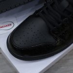Giày Jordan 1 Low SE 'Patent Elephant Black' Best Quality