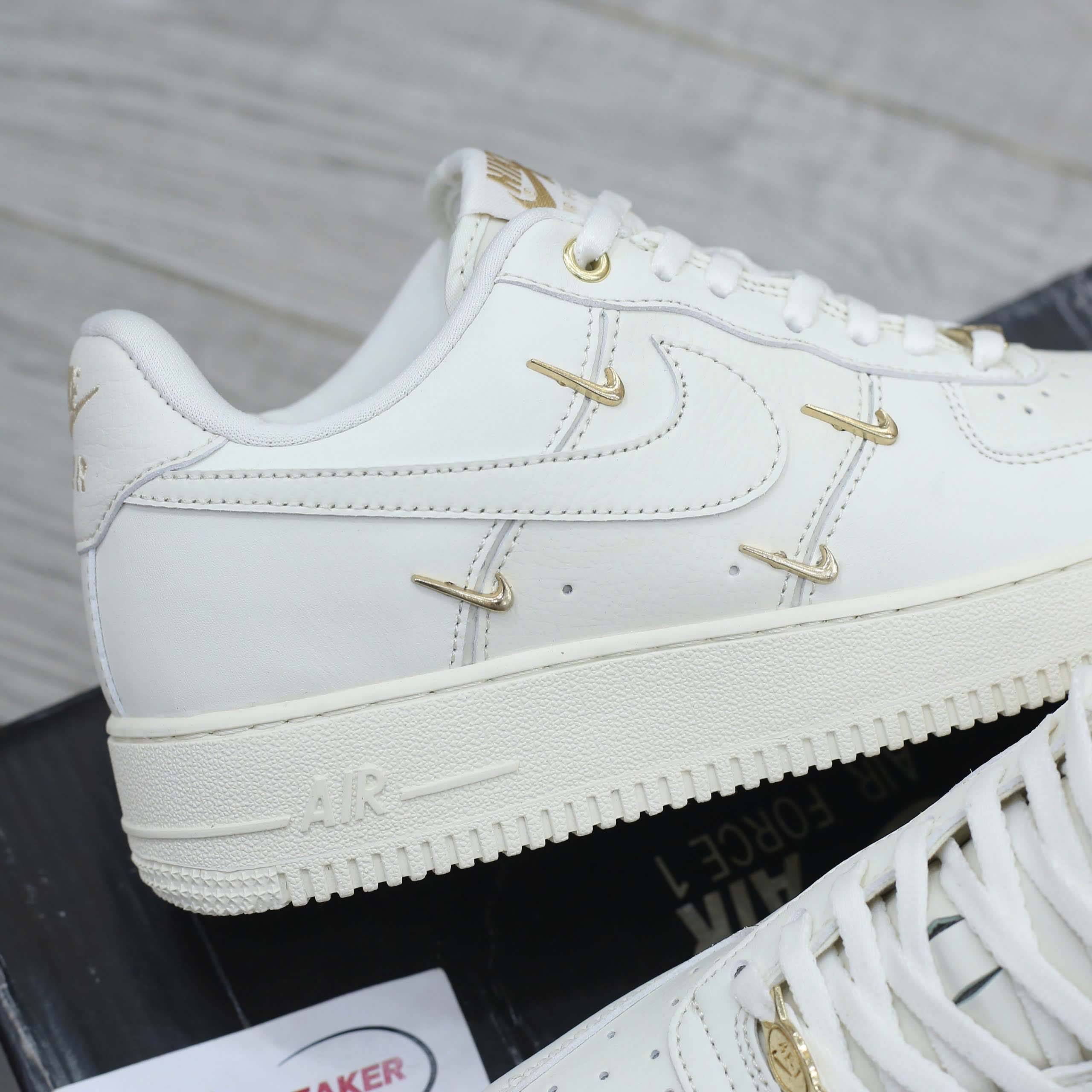 Giày Nike Air Force 1 Low ‘White Mini Gold Swooshes’ Best Quality