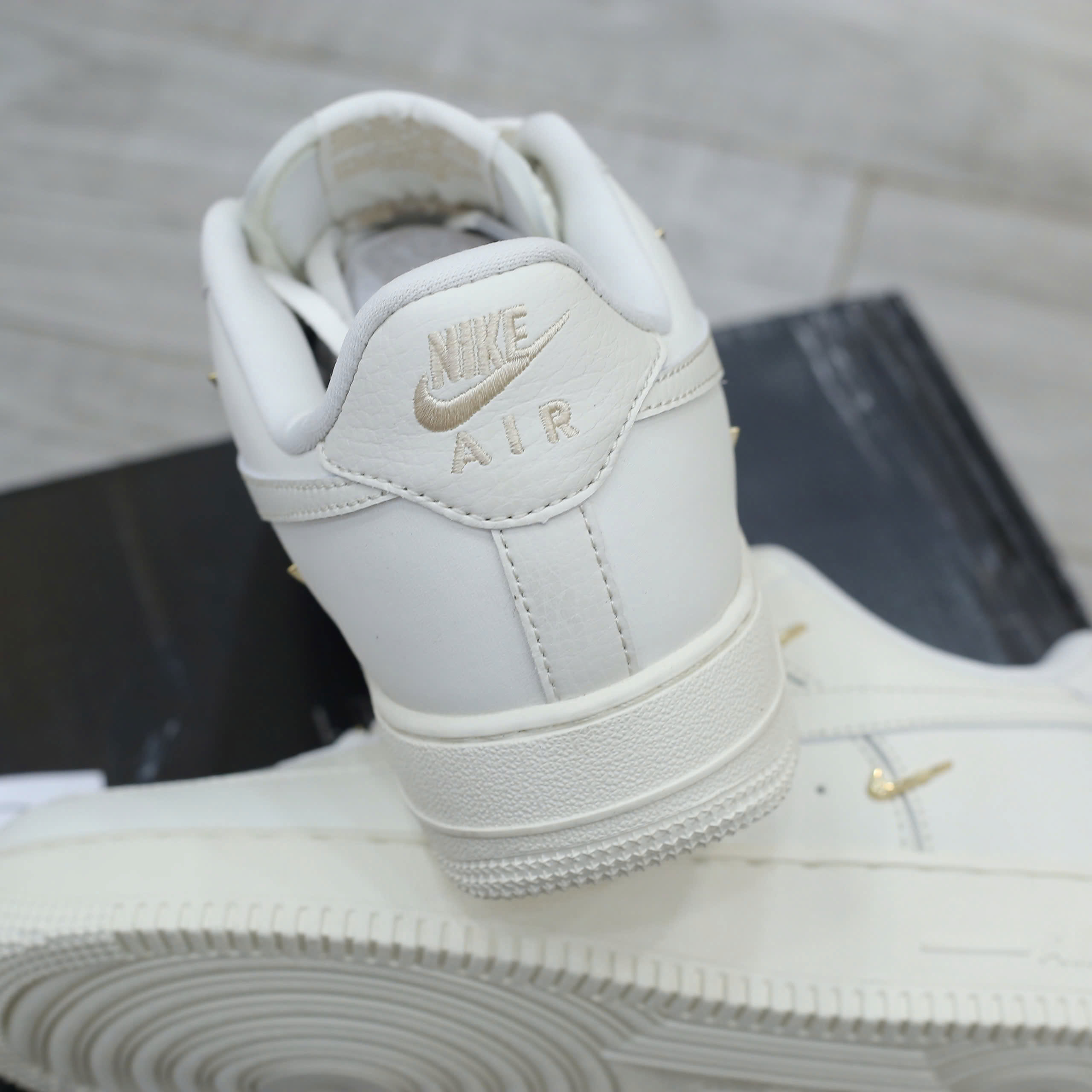 Giày Nike Air Force 1 Low ‘White Mini Gold Swooshes’ Best Quality