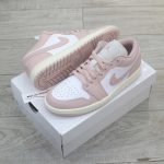 Giày Nike Air Jordan 1 Low ‘Pink Oxford’ Real
