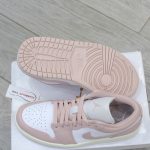 Giày Nike Air Jordan 1 Low ‘Pink Oxford’ Real