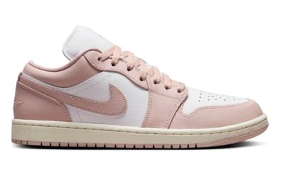 Giày Nike Air Jordan 1 Low ‘Pink Oxford’ Real