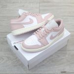 Giày Nike Air Jordan 1 Low ‘Pink Oxford’ Real