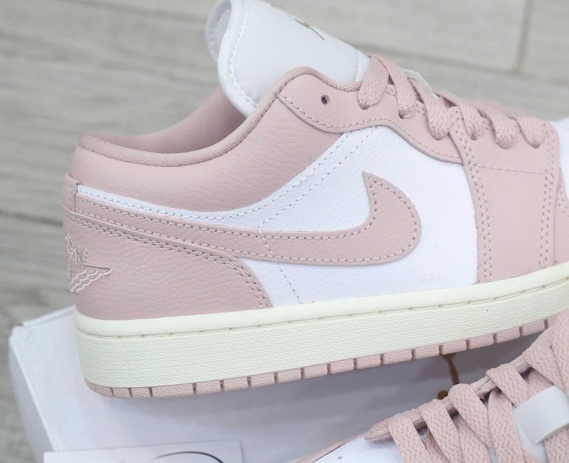 Giày Nike Air Jordan 1 Low ‘Pink Oxford’ Real