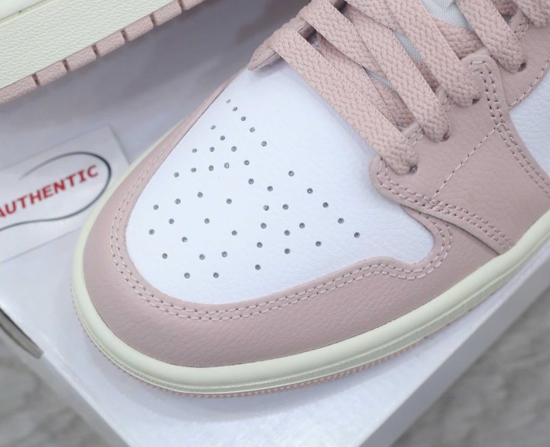 Giày Nike Air Jordan 1 Low ‘Pink Oxford’ Real