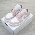 Giày Nike Air Jordan 1 Low ‘Pink Oxford’ Real