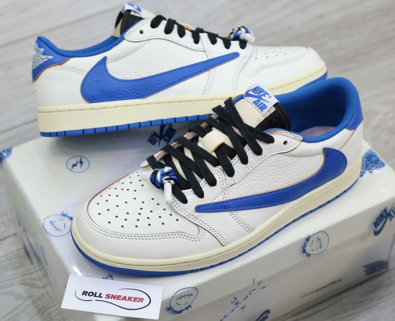 Giày Nike Air Jordan 1 Low Travis Scott x Fragment 2.0 2025 Chuẩn 99% Auth