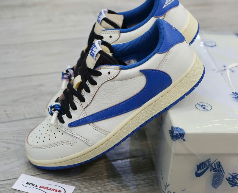Giày Nike Air Jordan 1 Low Travis Scott x Fragment 2.0 2025 Chuẩn 99% Auth