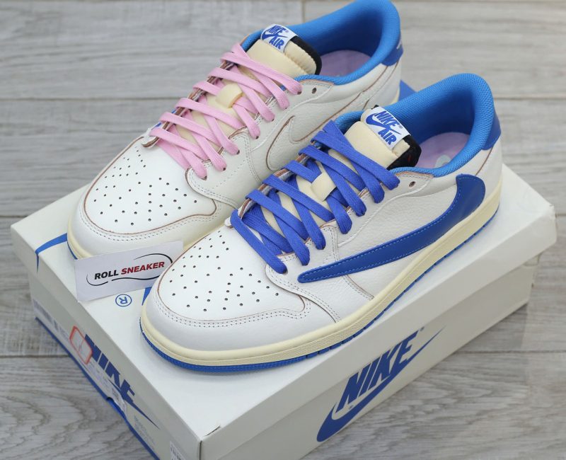 Giày Nike Air Jordan 1 Low Travis Scott x Fragment 2.0 2025 Like Auth