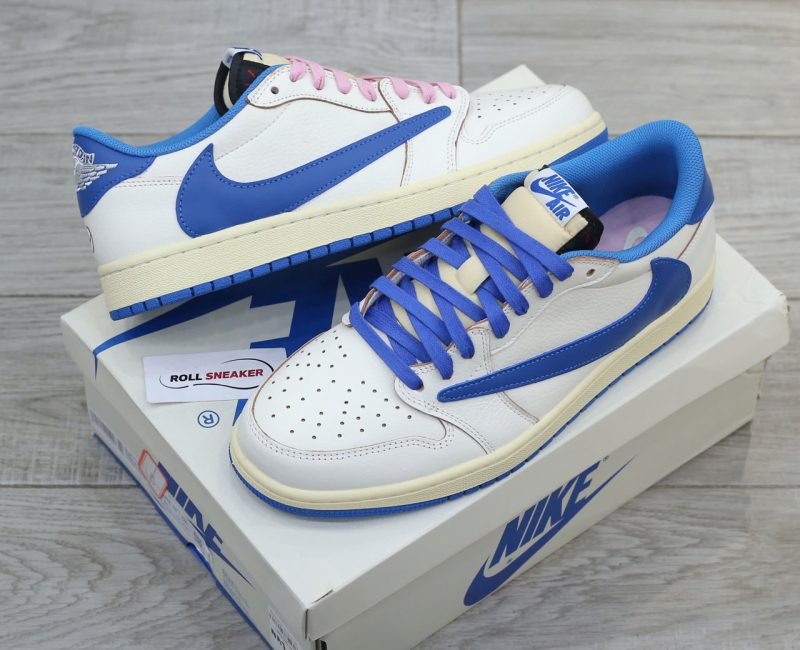 Giày Nike Air Jordan 1 Low Travis Scott x Fragment 2.0 2025 Like Auth