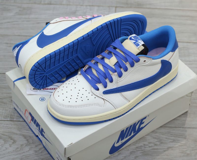 Giày Nike Air Jordan 1 Low Travis Scott x Fragment 2.0 2025 Like Auth