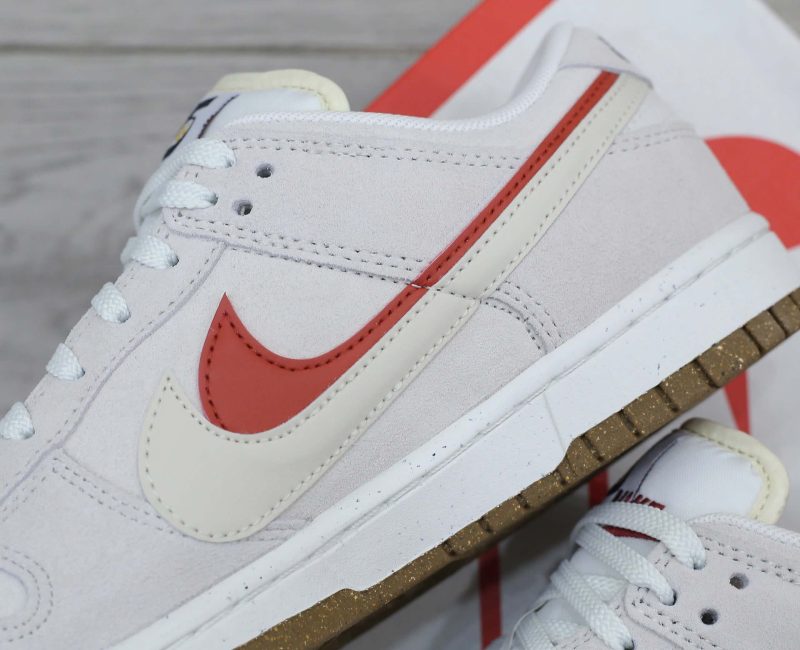 Giày Nike Dunk Low SE 85 Double Swoosh ‘Sail Orange’ Best Quality