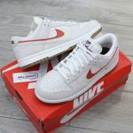 Giày Nike Dunk Low SE 85 Double Swoosh ‘Sail Orange’ Best Quality