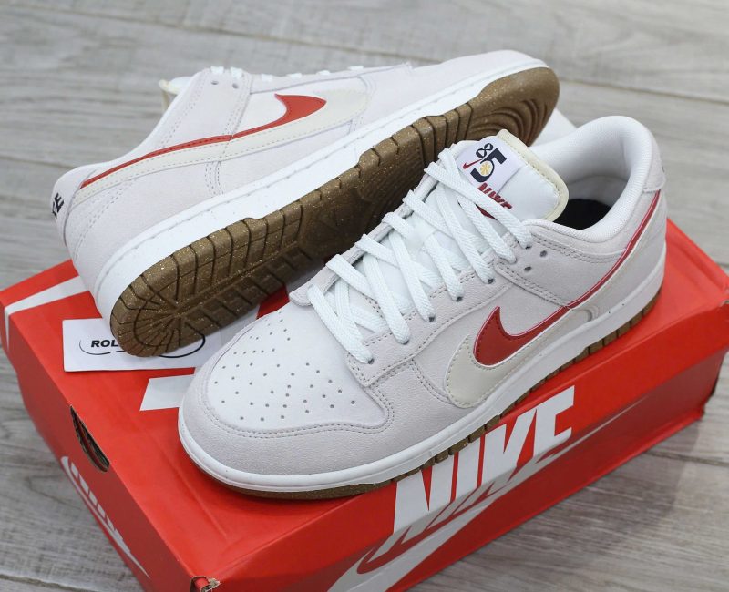 Giày Nike Dunk Low SE 85 Double Swoosh ‘Sail Orange’ Best Quality