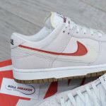 Giày Nike Dunk Low SE 85 Double Swoosh ‘Sail Orange’ Best Quality