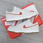 Giày Nike Dunk Low SE 85 Double Swoosh ‘Sail Orange’ Best Quality
