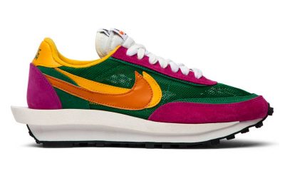 Giày Nike Sacai x LDWaffle ‘Pine Green’ Best Quality