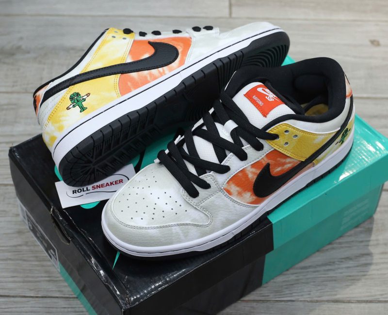 Giày Nike SB Dunk Low Raygun Tie-Dye White Best Quality