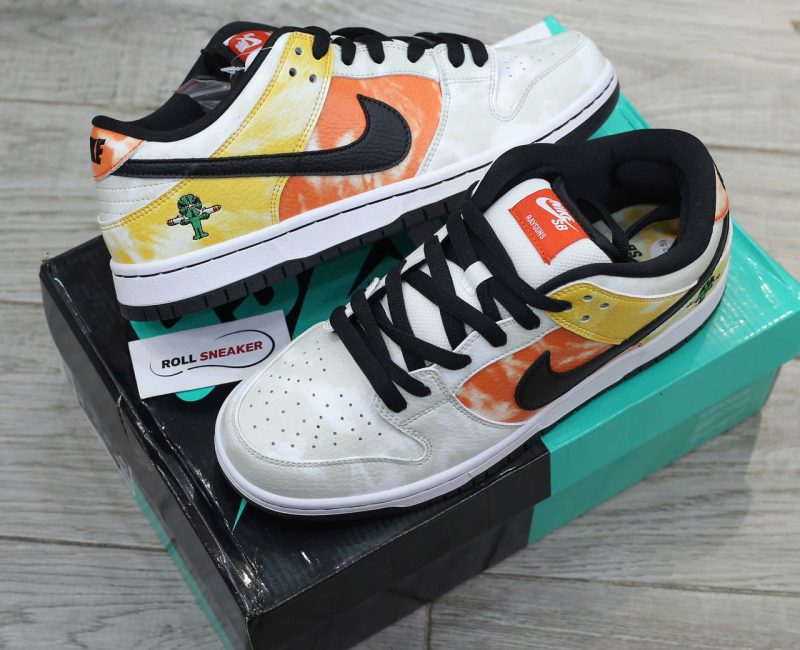 Giày Nike SB Dunk Low Raygun Tie-Dye White Best Quality