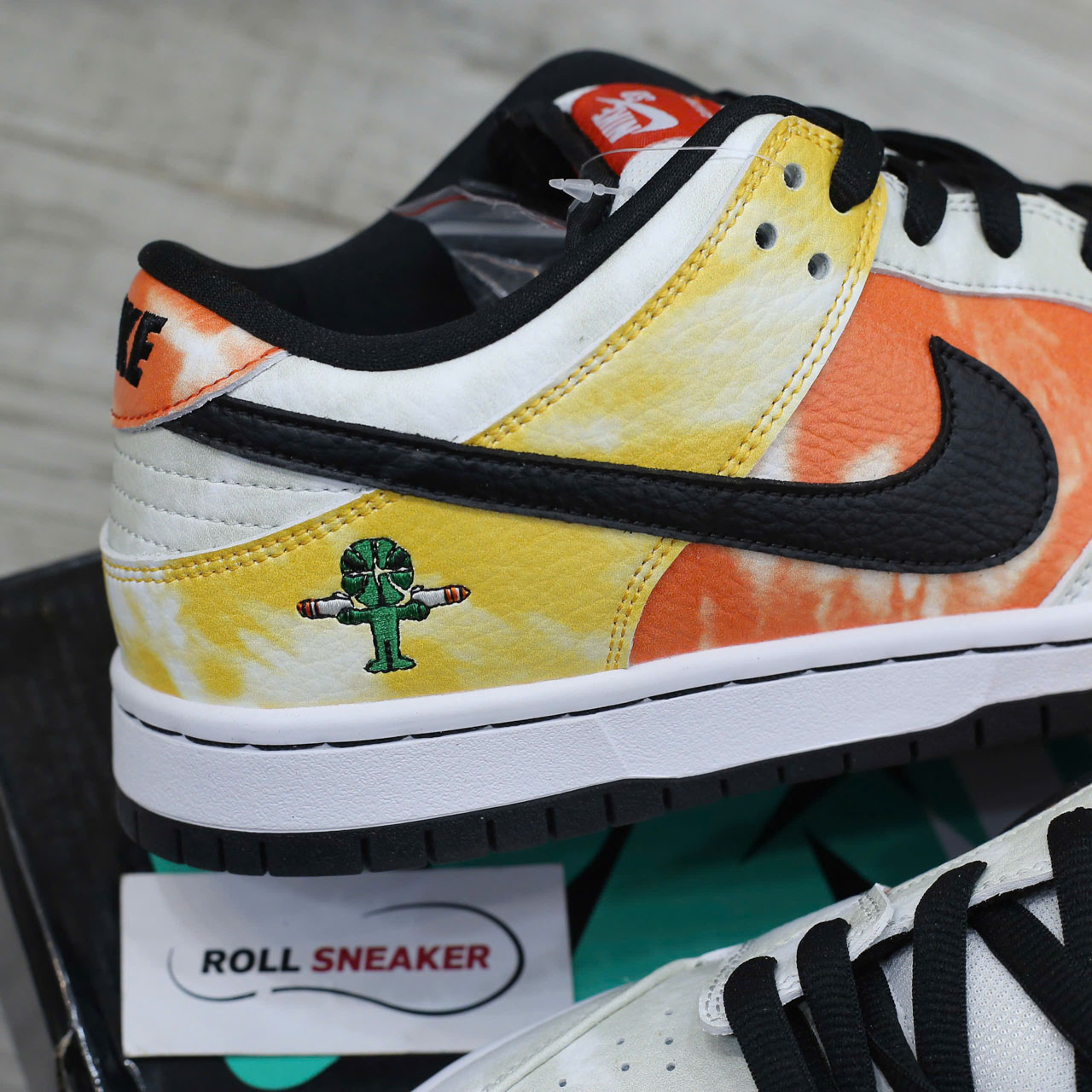 Giày Nike SB Dunk Low Raygun Tie-Dye White Best Quality
