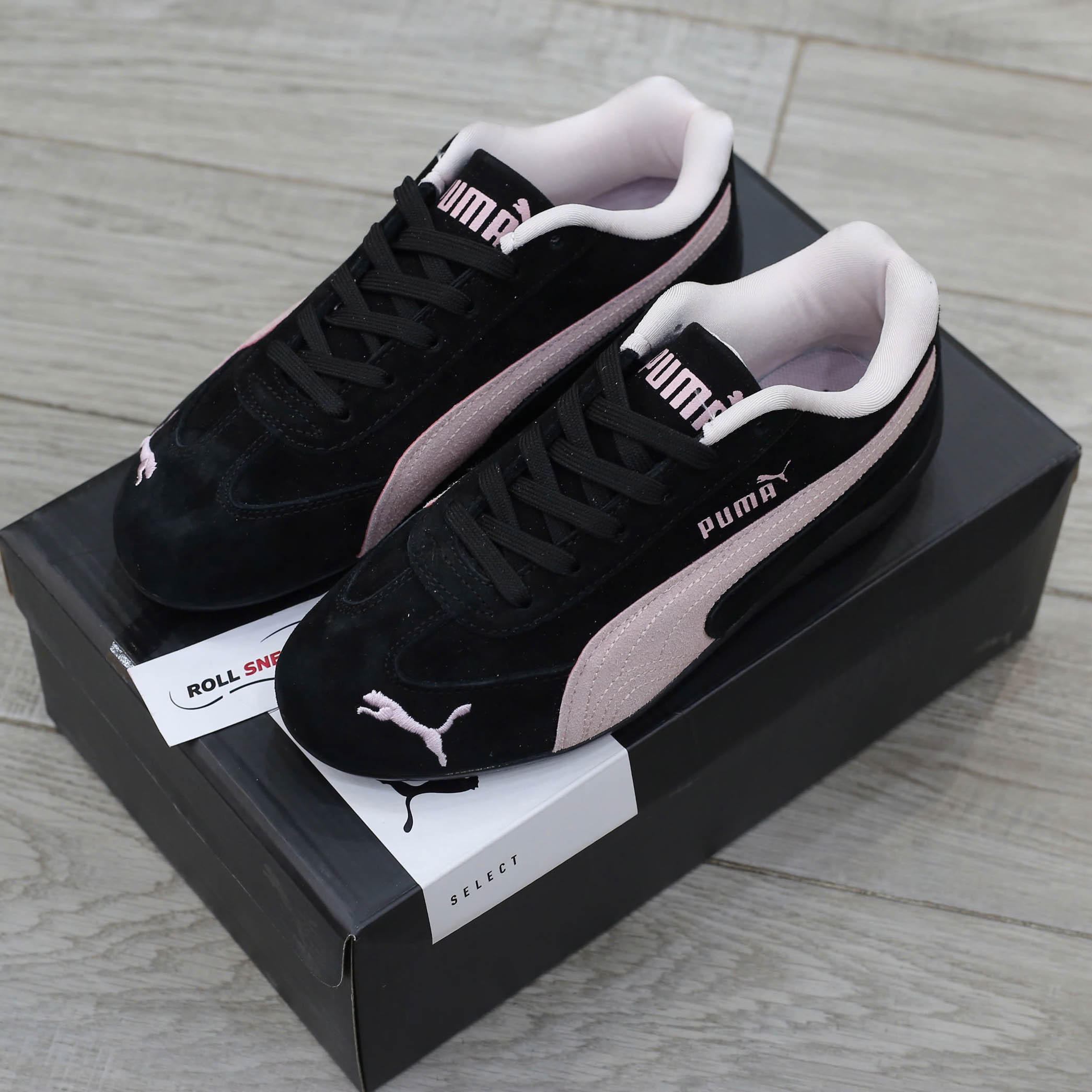 Giày Puma Speedcat OG Black Pink Chun 95% Auth