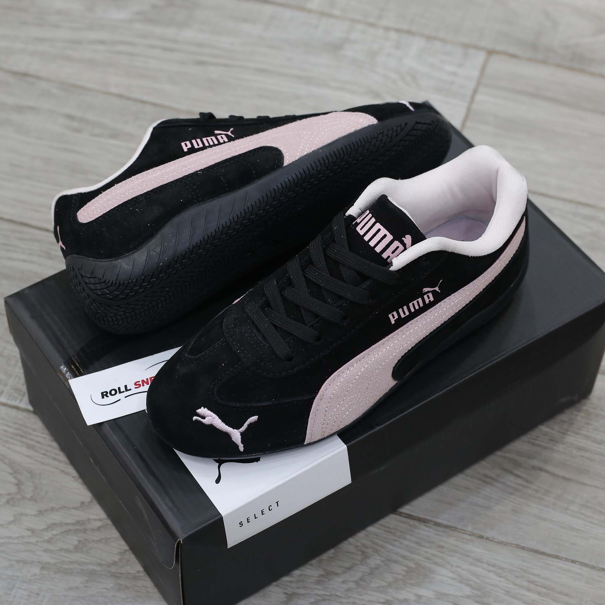 Giày Puma Speedcat OG Black Pink Chun 95% Auth