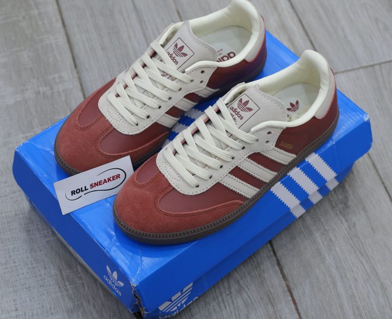 Giày Adidas Samba OG Preloved Ruby Cream White Best Quality