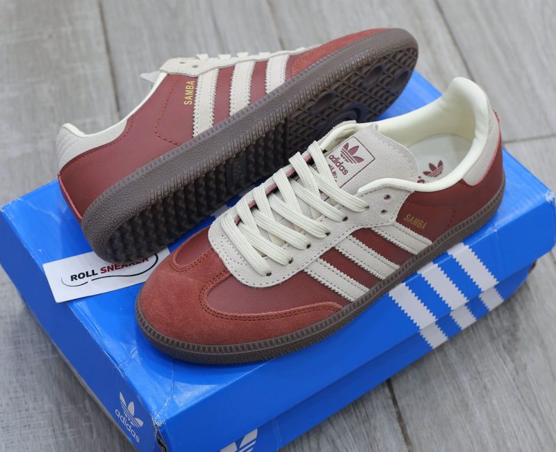 Giày Adidas Samba OG Preloved Ruby Cream White Best Quality