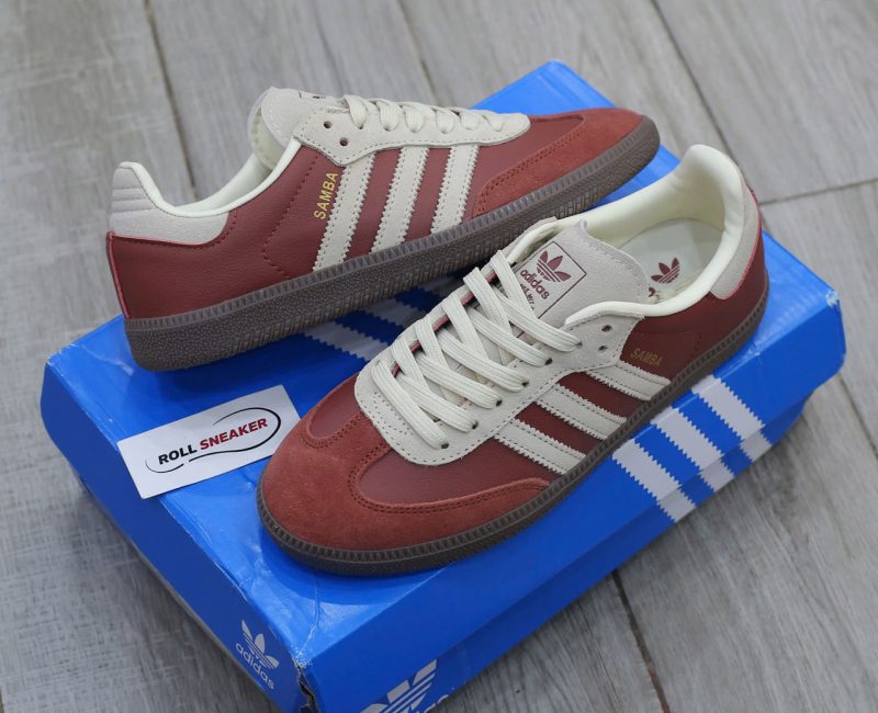 Giày Adidas Samba OG Preloved Ruby Cream White Best Quality