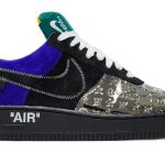 Giày Air Force 1 Low x Louis Vuitton 'Multi-Color Patchwork'