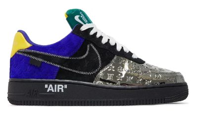 Giày Air Force 1 Low x Louis Vuitton 'Multi-Color Patchwork'
