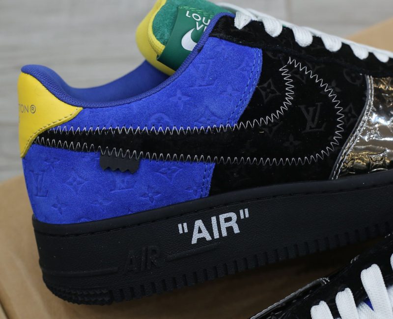 Giày Air Force 1 Low x Louis Vuitton 'Multi-Color Patchwork'