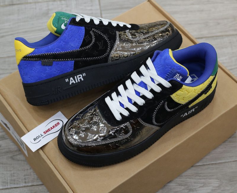 Giày Air Force 1 Low x Louis Vuitton 'Multi-Color Patchwork'