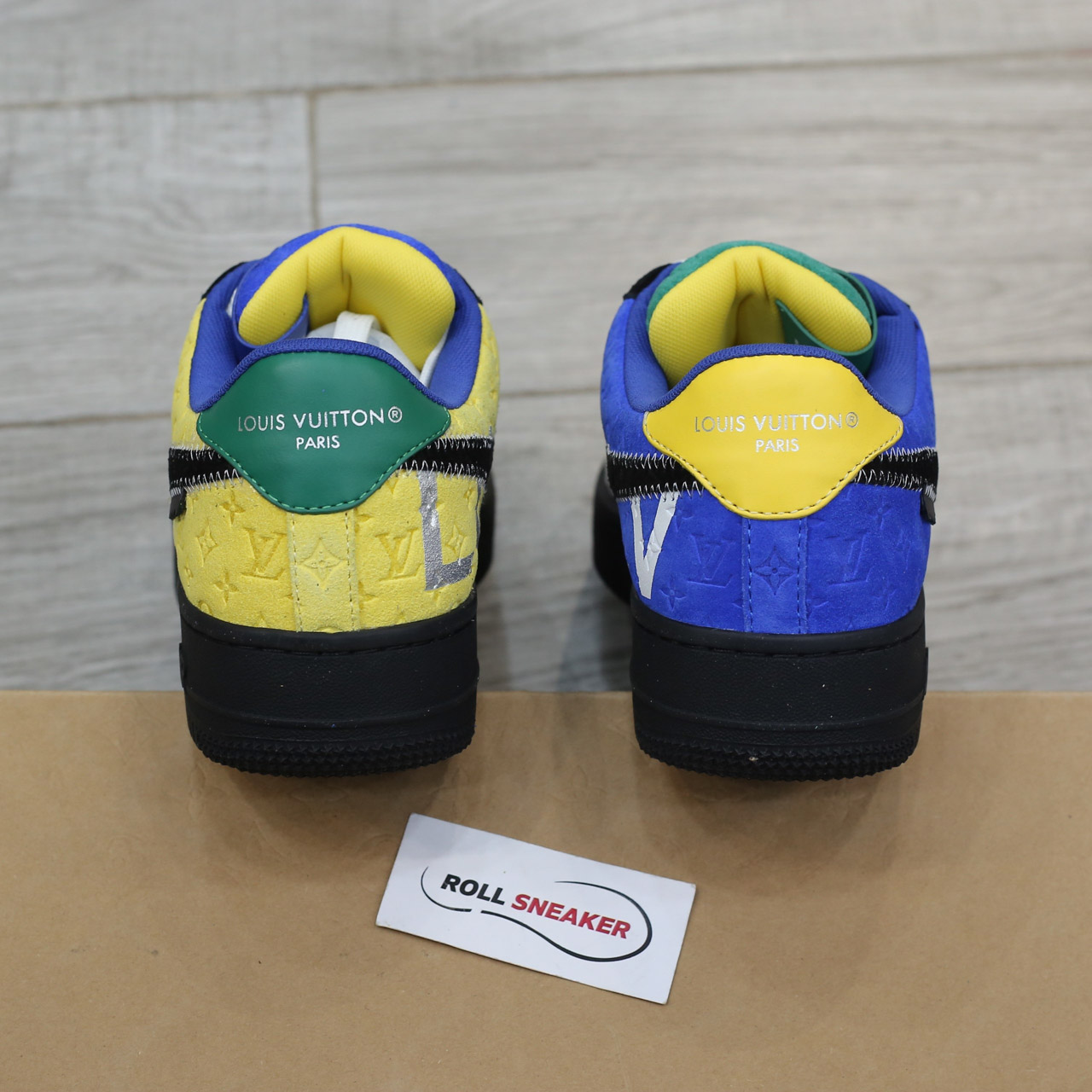 Giày Air Force 1 Low x Louis Vuitton 'Multi-Color Patchwork'