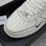 Giày Air Force 1 x Supreme White Black Like Auth