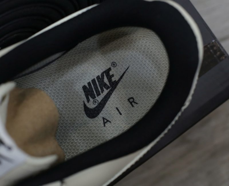 Giày Air Force 1 x Supreme White Black Like Auth