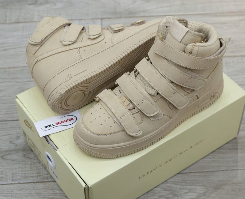 Giày Billie Eilish x Nike Air Force 1 High ’07 SP ‘Mushroom’ Best Quality